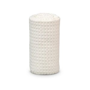 LULUJO Waffle Weave Baby Blanket in Vanilla White